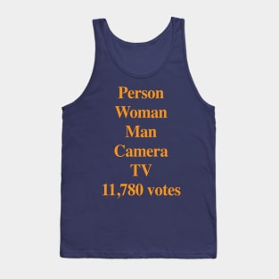 Person Woman Man Camera TV 11,780 Votes Tank Top